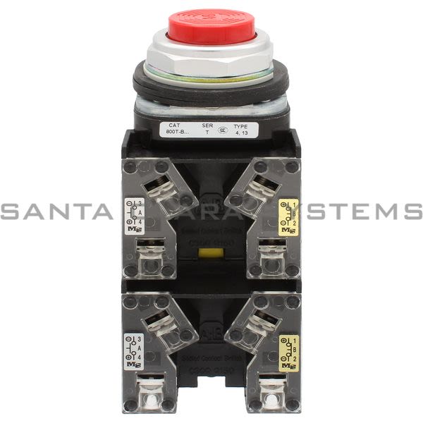 Allen Bradley 800T-B6CY Push Button Product Image