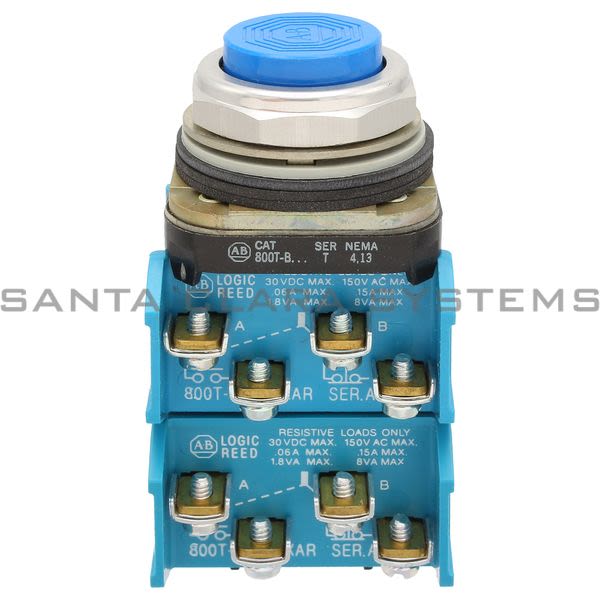 Allen Bradley 800T-B7CR Push Button Product Image