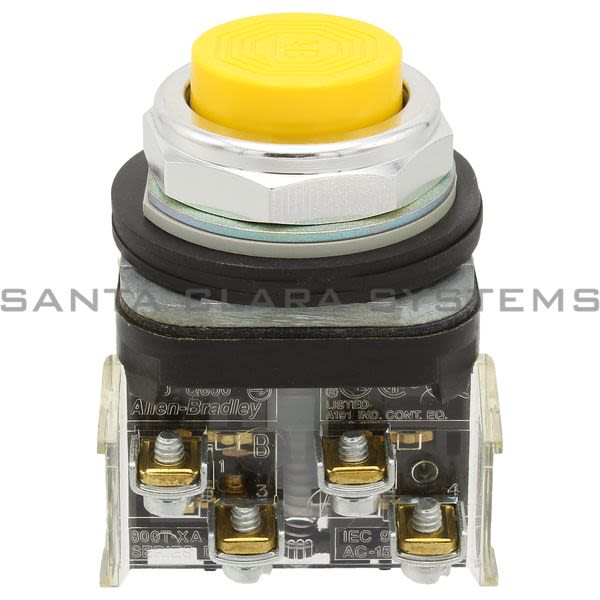 Allen Bradley 800T-B9B Push Button Product Image