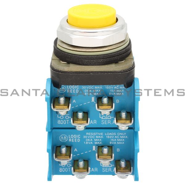 Allen Bradley 800T-B9CR Push Button Product Image
