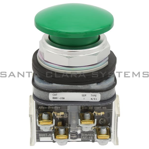 Allen Bradley 800T-D1B Pushbutton Product Image