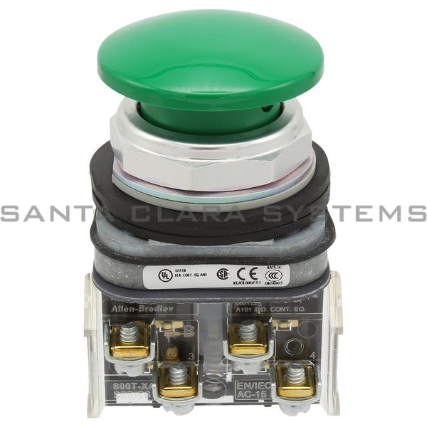 Allen Bradley 800T-D1B Pushbutton Product Image