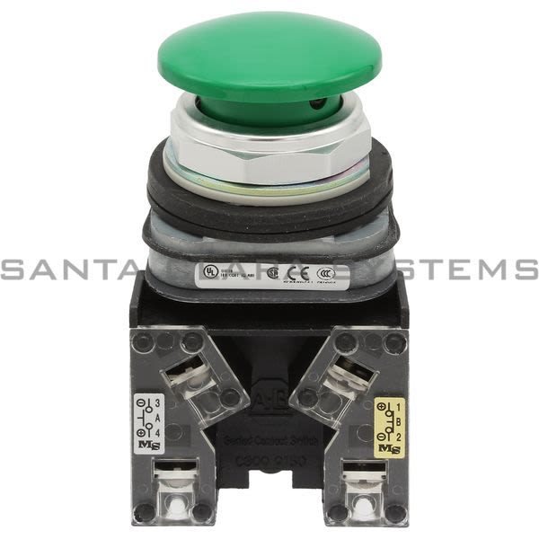 Allen Bradley 800T-D1BY Push Button Product Image