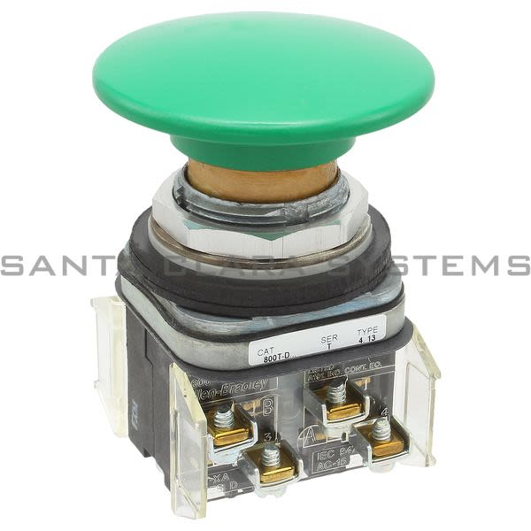 Allen Bradley 800T-D1LB Pushbutton Product Image