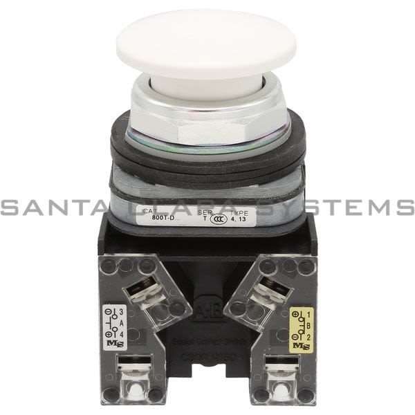 Allen Bradley 800T-D5BY Push Button Product Image