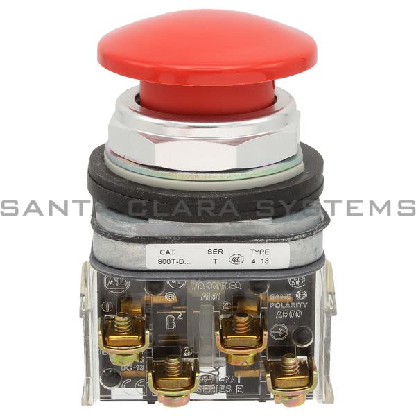 Allen Bradley 800T-D6A1 Pushbutton Switch Product Image