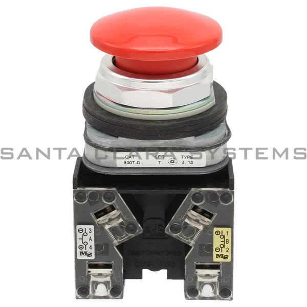 Allen Bradley 800T-D6BY Push Button Product Image
