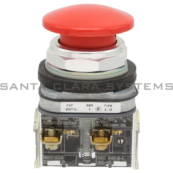 Allen Bradley 800T-D6D2 Pushbutton Product Image