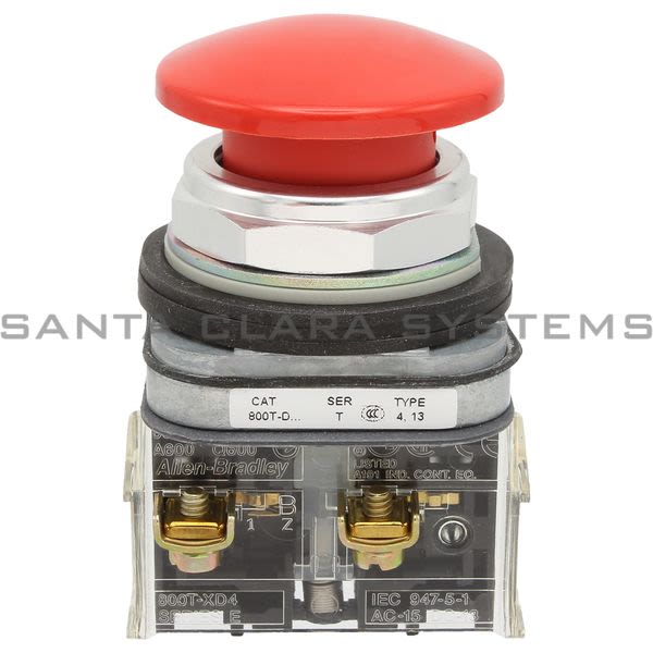 Allen Bradley 800T-D6D4 Push Button Product Image