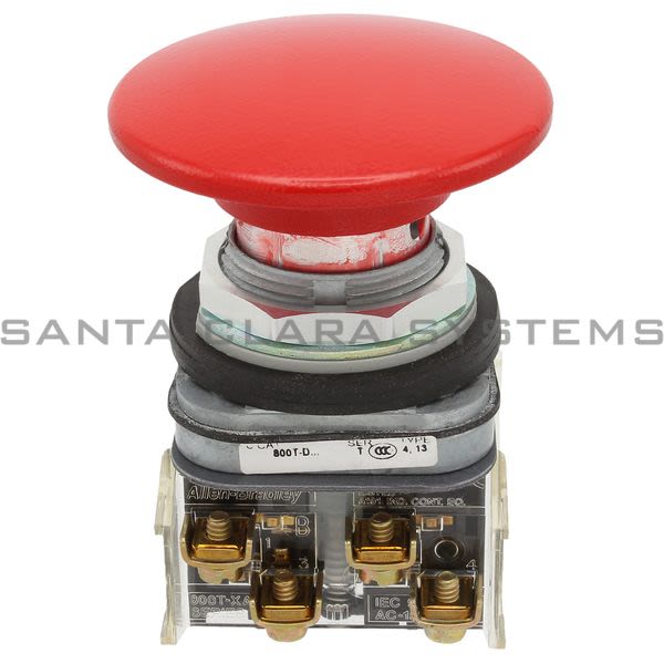 Allen Bradley 800T-D6LB Pushbutton Product Image