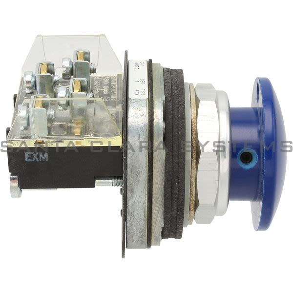 Allen Bradley 800T-D7A Push Button Mushroom Head Blue Product Image