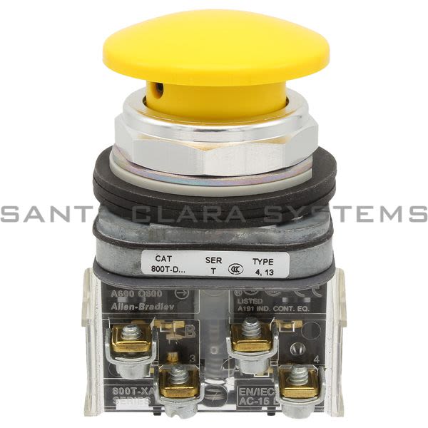 Allen Bradley 800T-D9A Pushbutton Product Image