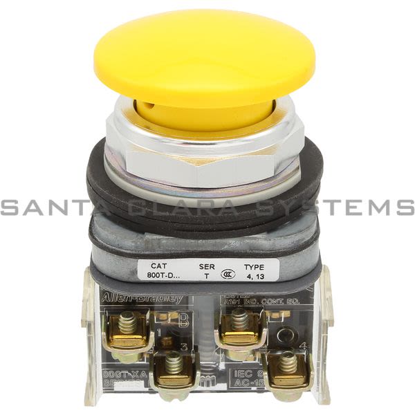 Allen Bradley 800T-D9B Pushbutton Switch Product Image