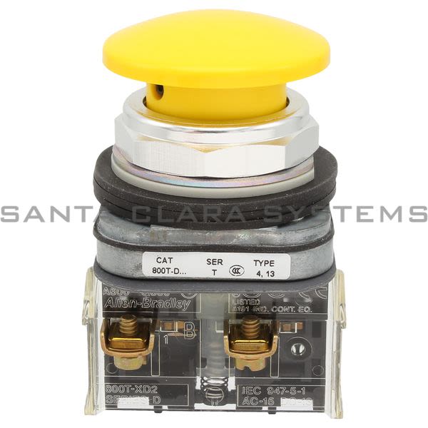 Allen Bradley 800T-D9D2 Pushbutton Product Image