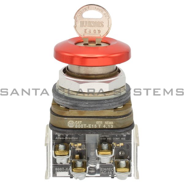 Allen Bradley 800T-E1544M6A Push Button Product Image