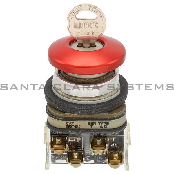 Allen Bradley 800T-E1555M6A Push Button Product Image