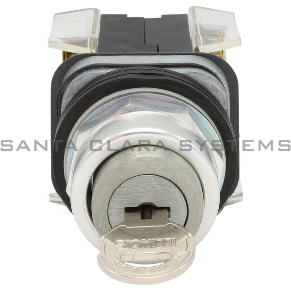 Allen Bradley 800T-E15B Cylinder Lock Pushbutton Product Image