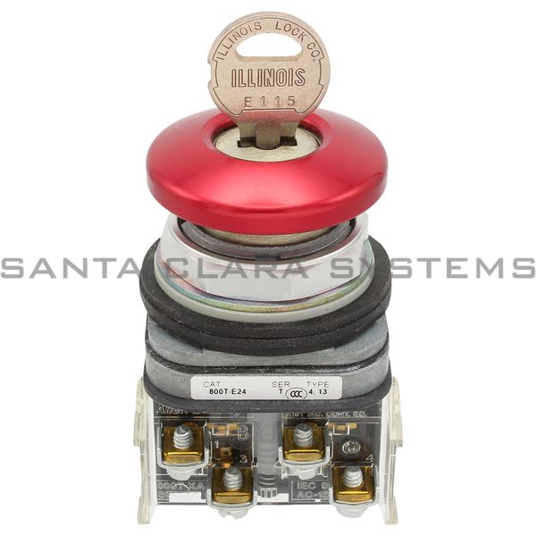 Allen Bradley 800T-E2435M6A Push Button Product Image