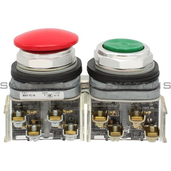 Allen Bradley 800T-FC16F Pushbutton Assembly Product Image