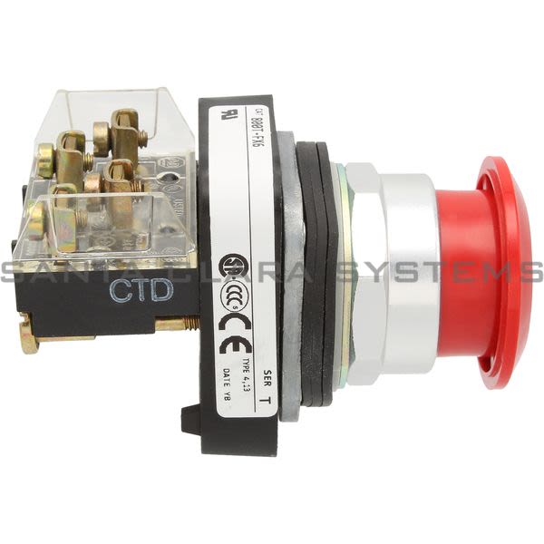 Allen Bradley 800T-FX6A1 Push Button Product Image
