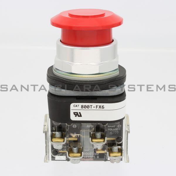 Allen Bradley 800T-FX6A2 Pushbutton Product Image