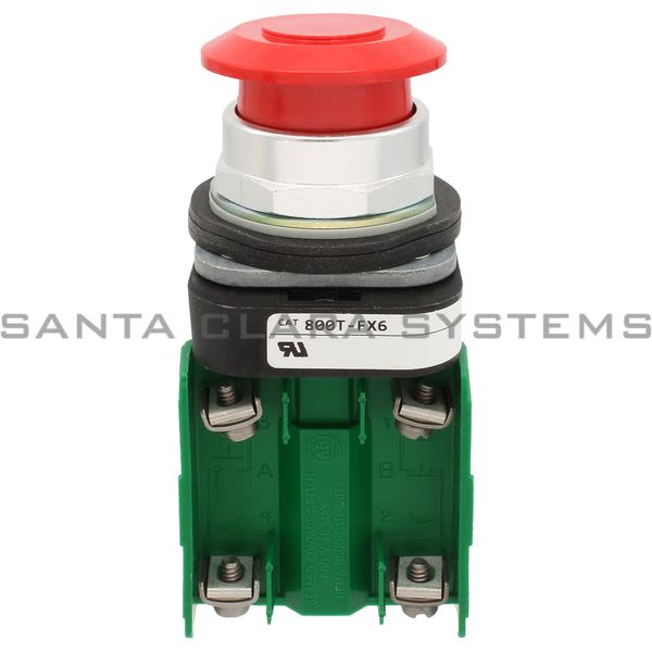 Allen Bradley 800T-FX6AP Pushbutton Product Image