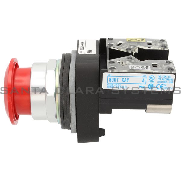 Allen Bradley 800T-FX6AY Pushbutton Assembly Product Image