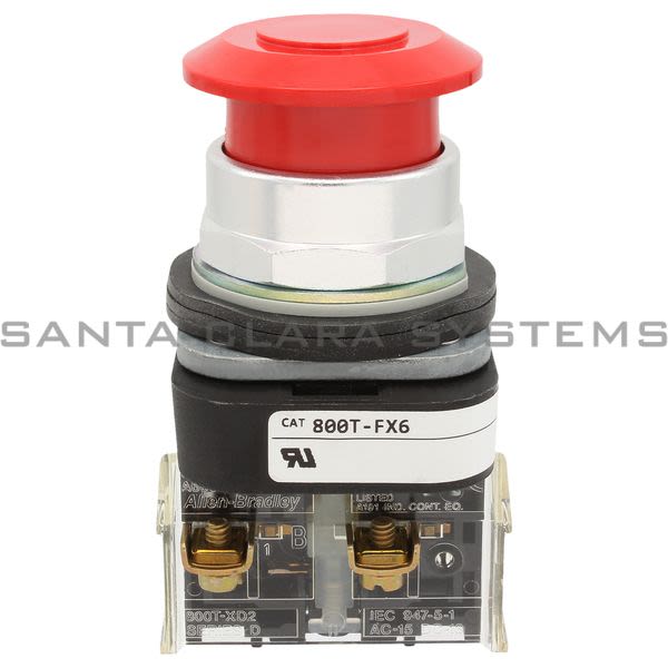 Allen Bradley 800T-FX6D2 Pushbutton Product Image