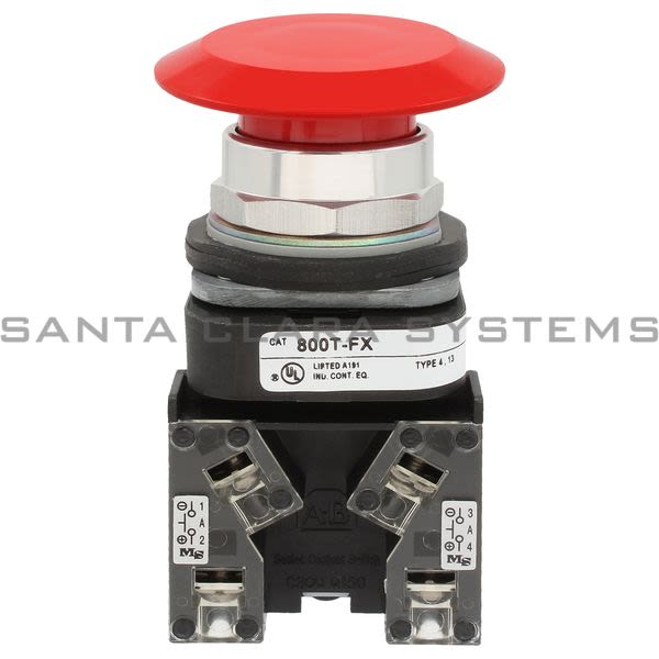 Allen Bradley 800T-FXJ6A2Y Pushbutton Product Image