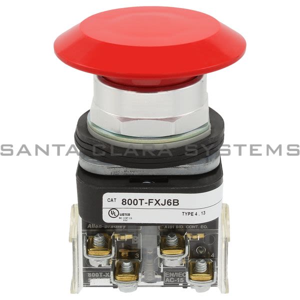 Allen Bradley 800T-FXJ6B Pushbutton Product Image