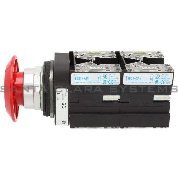 Allen Bradley 800T-FXJ6CY Push Button Product Image