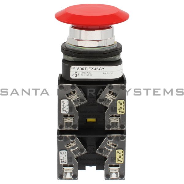 Allen Bradley 800T-FXJ6CY Push Button Product Image