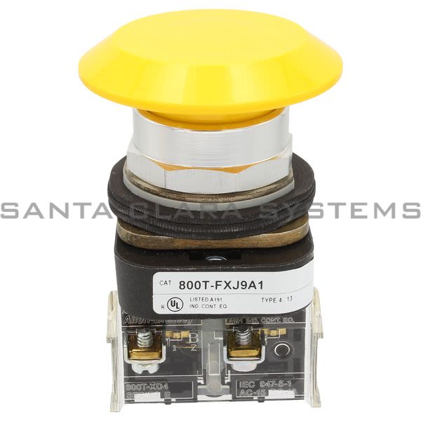 Allen Bradley 800T-FXJ9A1 Pushbutton Assembly Product Image