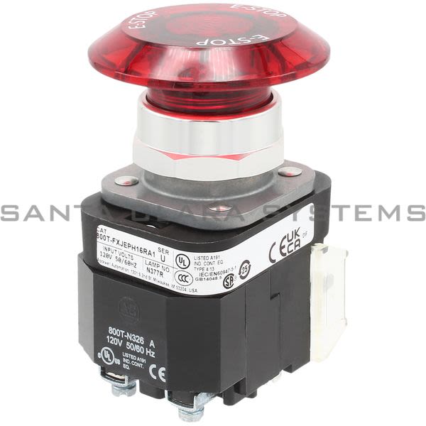 Allen Bradley 800T-FXJEPH16RA1 Push Button Product Image