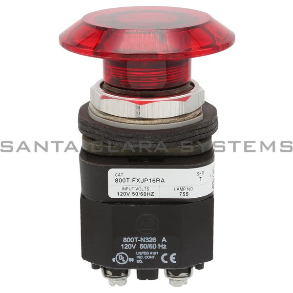 Allen Bradley 800T-FXJP16RA Push Button Illum 2 Pos Push-Pull Product Image