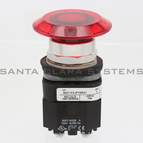 Allen Bradley 800T-FXJP16RA1 Pushbutton Product Image