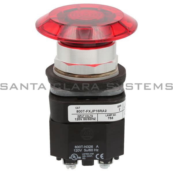 Allen Bradley 800T-FXJP16RA2 Illuminated Push Button Product Image