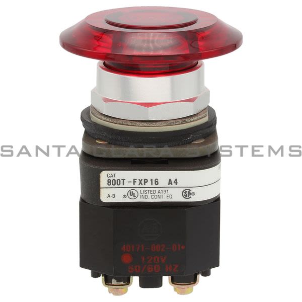 Allen Bradley 800T-FXJP16RA4 Pushbutton Product Image