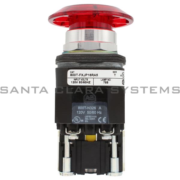 Allen Bradley 800T-FXJP16RA5 Push Button Product Image