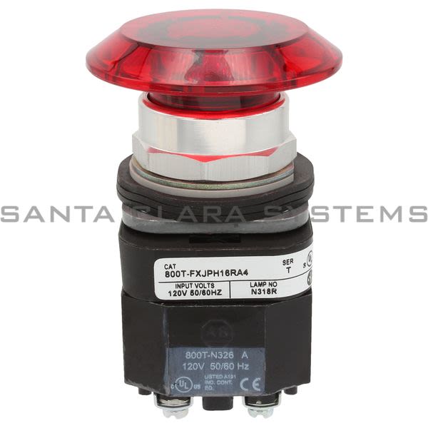 Allen Bradley 800T-FXJPH16RA4 Pushbutton Product Image