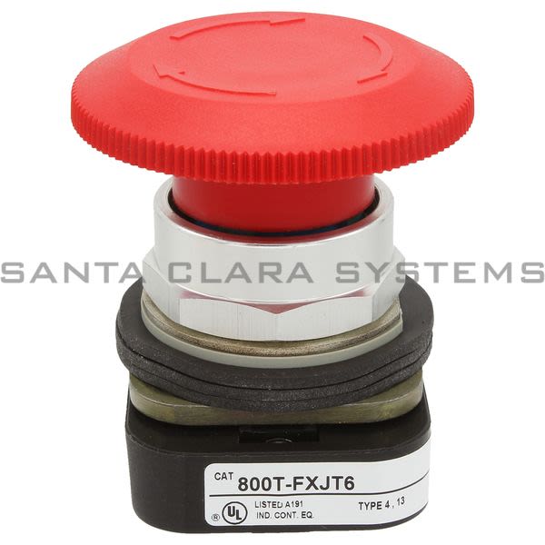 Allen Bradley 800T-FXJT6 Pushbutton Product Image