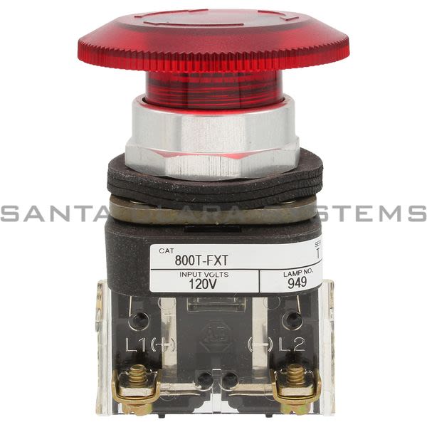 Allen Bradley 800T-FXJTQ10R Pushbutton Product Image
