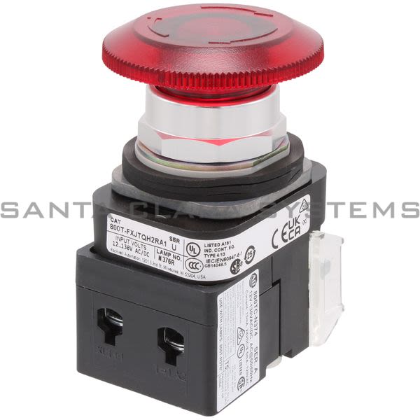 Allen Bradley 800T-FXJTQH2RA1 Pushbutton Product Image