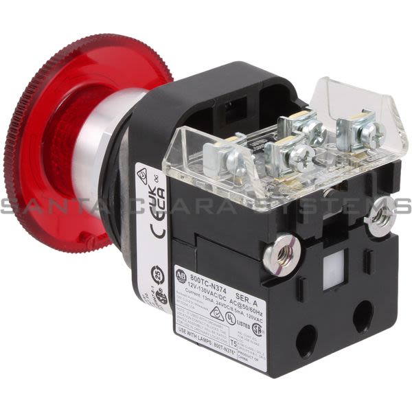 Allen Bradley 800T-FXJTQH2RA1 Pushbutton Product Image