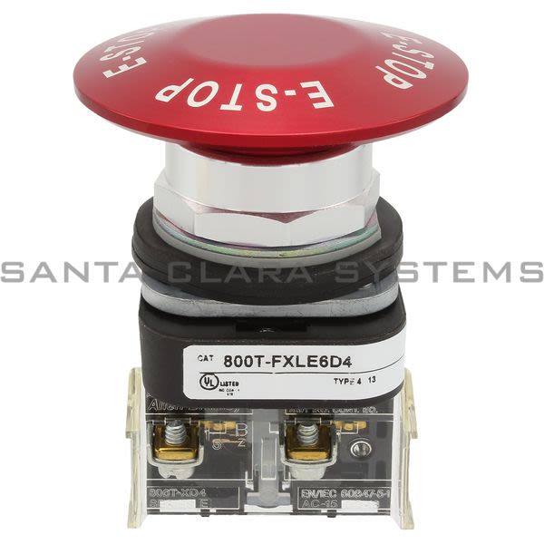 Allen Bradley 800T-FXLE6D4 Pushbutton Product Image