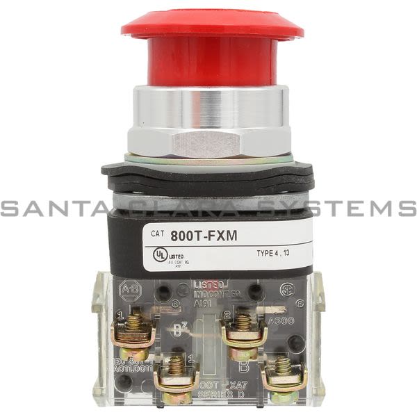 Allen Bradley 800T-FXM6B6 Push Button Switch Product Image
