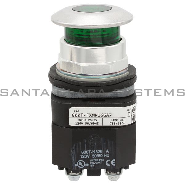 Allen Bradley 800T-FXMP16GA7 Push Button Product Image