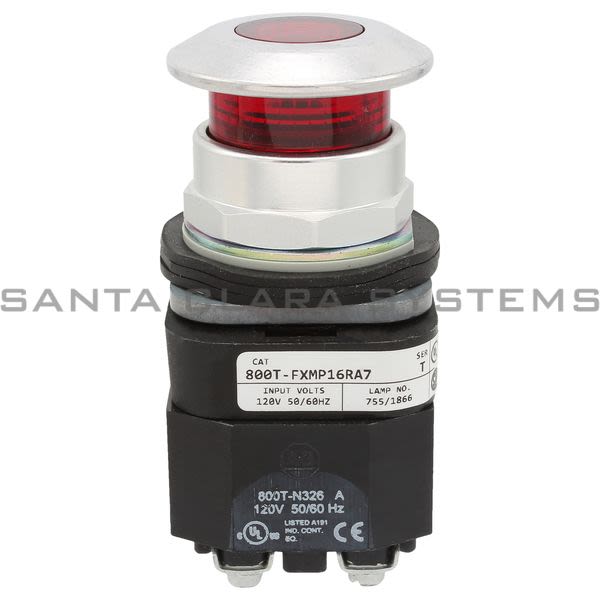 Allen Bradley 800T-FXMP16RA7 Push Button Product Image