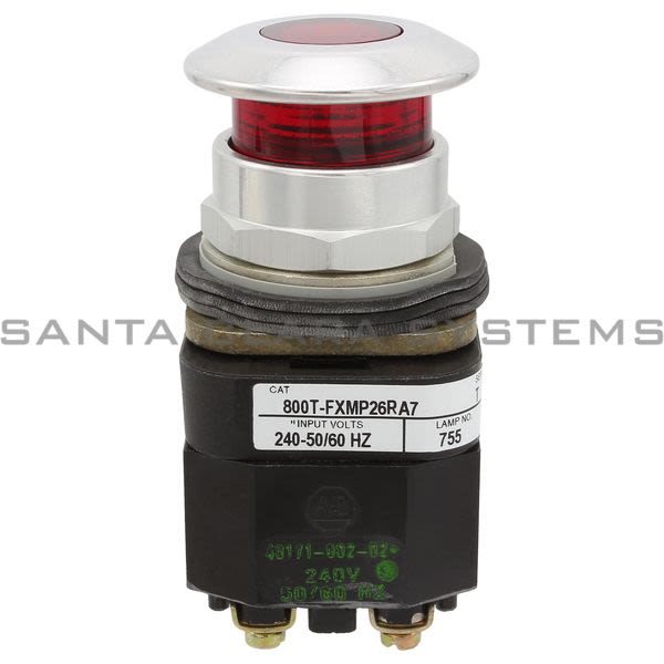 Allen Bradley 800T-FXMP26RA7 Push Button Product Image