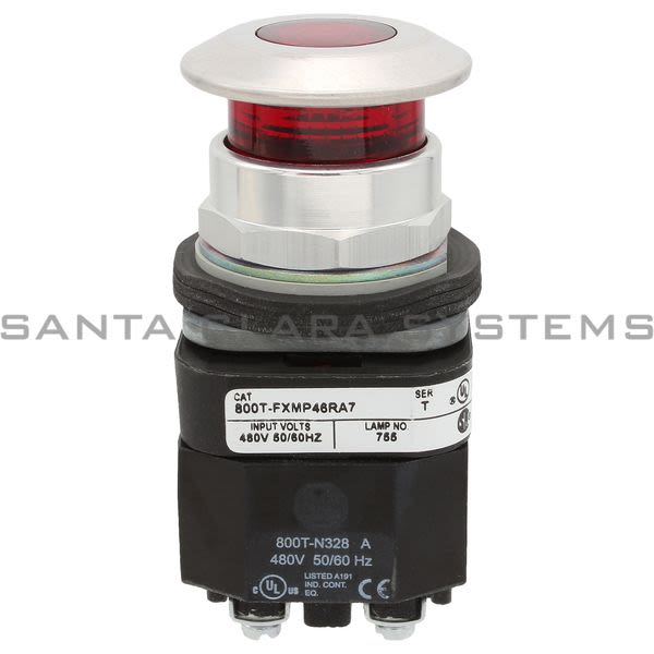 Allen Bradley 800T-FXMP46RA7 Push Button Product Image